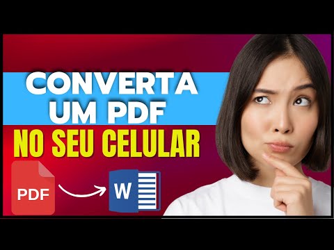 Como Converter PDF Para Word no Celular