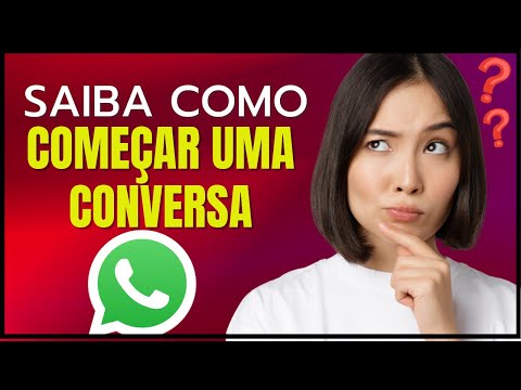 COMO INICIAR UMA CONVERSA NO WHATSAPP