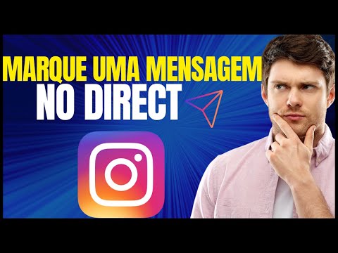 COMO MARCAR UMA MENSAGEM NO DIRECT DO INSTAGRAM