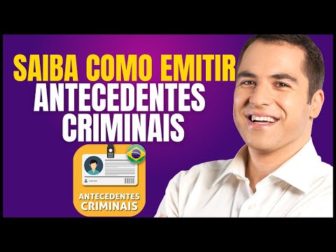 COMO EMITIR CERTIDÃO DE ANTECEDENTES CRIMINAIS