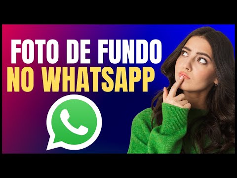 COMO COLOCAR FOTO DE FUNDO NO WHATSAPP
