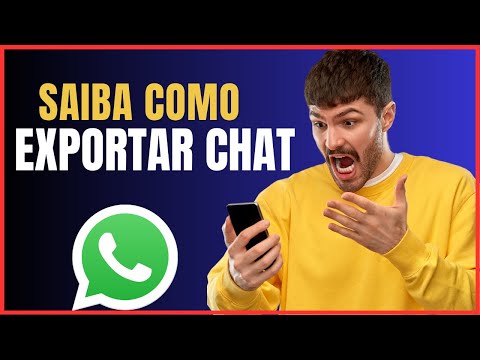 COMO EXPORTAR CHAT DE WHATSAPP