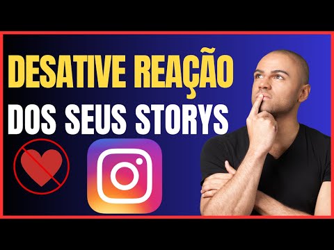 COMO DESATIVAR REAÇÃO NO STORY DO INSTAGRAM