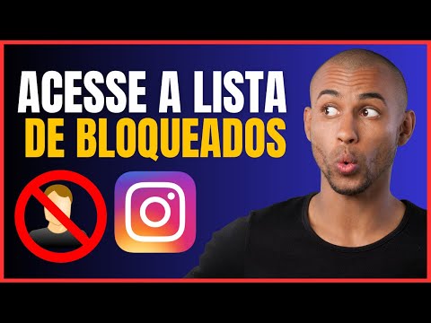 COMO VER A LISTA DE BLOQUEADOS NO INSTAGRAM