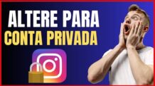 COMO COLOCAR A CONTA DO INSTAGRAM PRIVADA