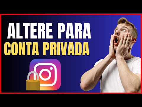COMO COLOCAR A CONTA DO INSTAGRAM PRIVADA