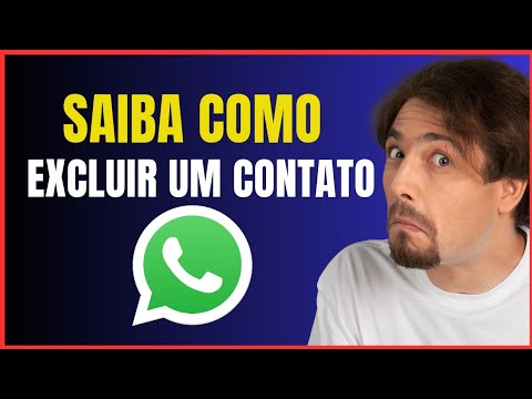 como apagar um contato do whatsapp