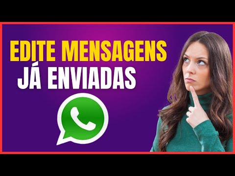 COMO EDITAR MENSAGENS JÁ ENVIADAS NO WHATSSAPP