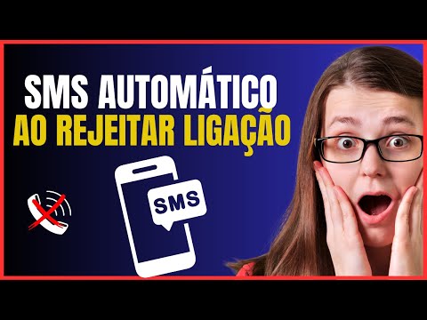 COMO ENVIAR MENSAGENS SMS AO REJEITAR CHAMADAS