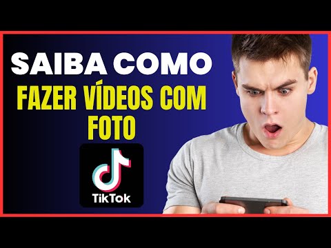 como fazer videos com foto no tiktok