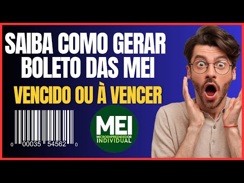 COMO GERAR BOLETO DAS MEI