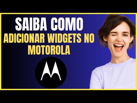 COMO COLOCAR WIDGETS NO MOTOROLA