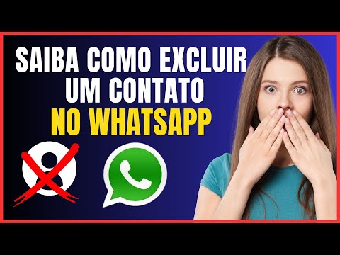 COMO EXCLUIR UM CONTATO NO WHATSAPP