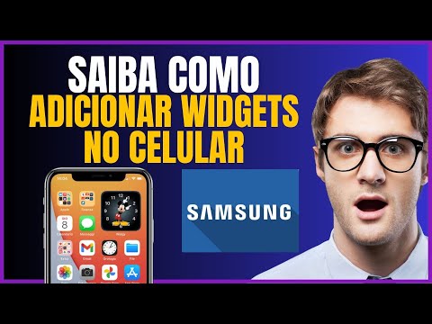 COMO COLOCAR WIDGETS NO SAMSUNG