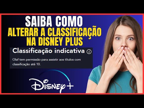 COMO MUDAR A CLASSIFICAÇÃO NO DISNEY PLUS