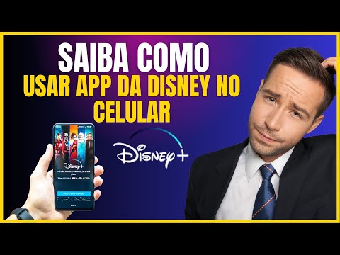 COMO USAR O APLICATIVO DA DISNEY NO CELULAR