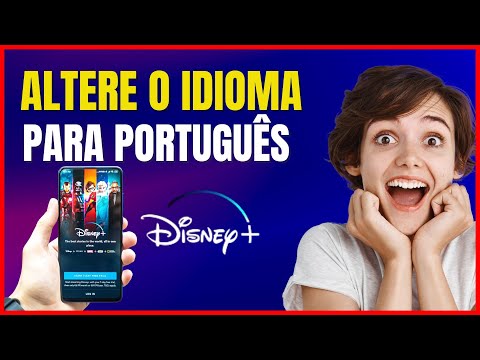 COMO COLOCAR DISNEY PLUS EM PORTUGUÊS