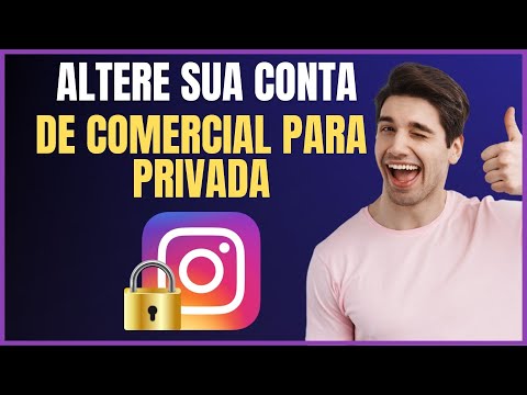 COMO MUDAR UMA CONTA COMERCIAL PARA PRIVADA NO INSTAGRAM 1