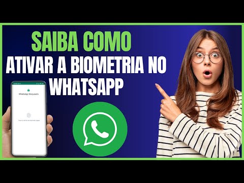 COMO ATIVAR A BIOMETRIA NO WHATSAPP ANDROID
