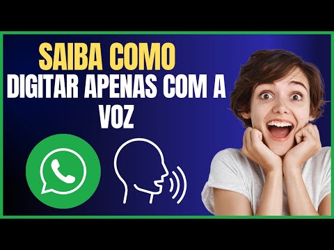 COMO DIGITAR POR VOZ NO WHATSAPP