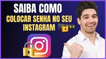 COMO COLOCAR SENHA NO INSTAGRAM ANDROID