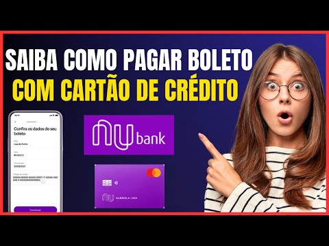 COMO PAGAR UM BOLETO PELO NUBANK USANDO O CARTÃO DE CREDITO