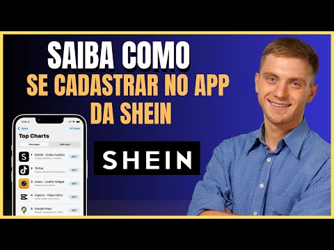 COMO SE CADASTRAR NO APLICATIVO DA SHEIN