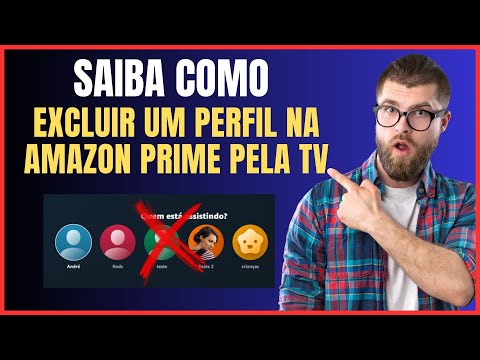 COMO EXCLUIR UM PERFIL NA AMAZON PRIME PELA TV