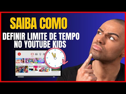 COMO DEFINIR LIMITE DE TEMPO NO YOUTUBE KIDS