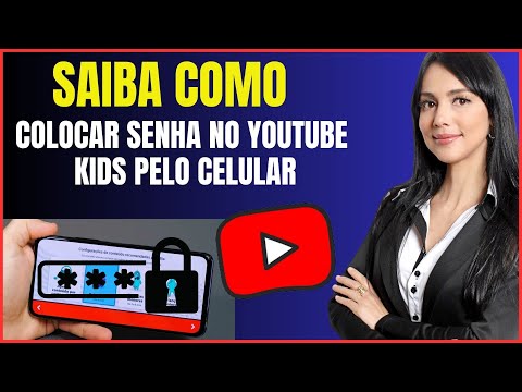 COMO COLOCAR SENHA NO PERFIL DO YOUTUBE KIDS PELO CELULAR