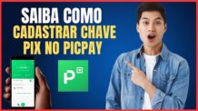 COMO CADASTRAR CHAVE PIX NO PICPAY