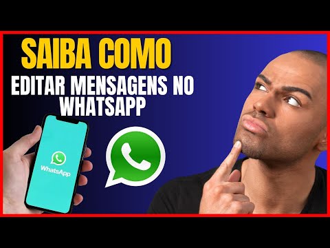 COMO EDITAR MENSAGENS NO WHATSAPP