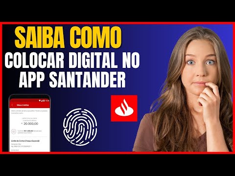 COMO COLOCAR DIGITAL NO APP SANTANDER