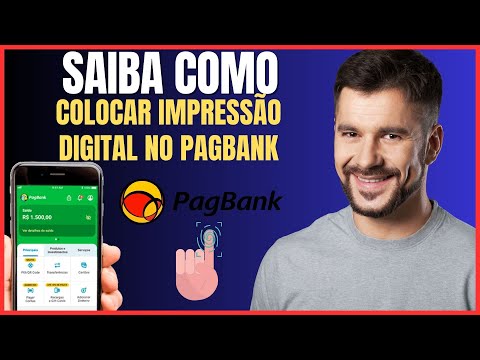 COMO COLOCAR IMPRESSAO DIGITAL NO PAGBANK
