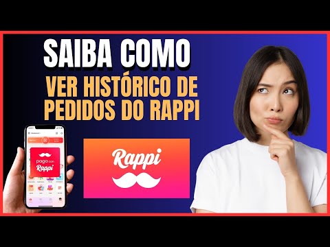 COMO CONSULTAR O HISTORICO DE PEDIDOS DO RAPPI