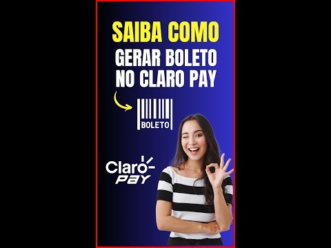 COMO GERAR BOLETO NO CLARO PAY