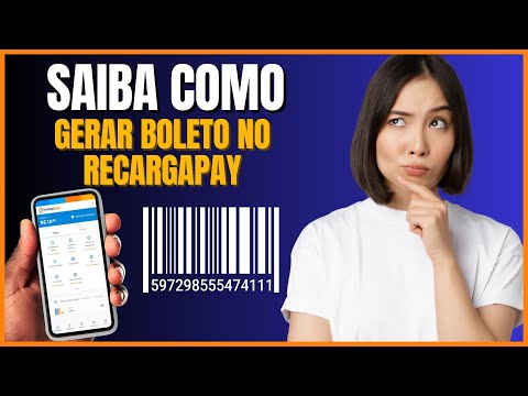 COMO GERAR BOLETO NO RECARGAPAY