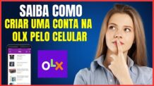 COMO CRIAR CONTA NA OLX PELO CELULAR