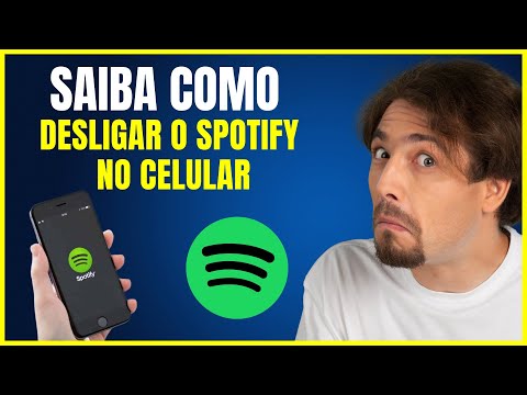 COMO DESLIGAR O SPOTIFY NO CELULAR