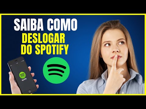 COMO DESLOGAR DO SPOTIFY