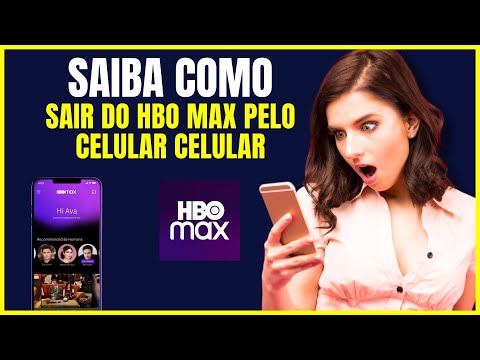 COMO SAIR DO HBO MAX NO CELULAR