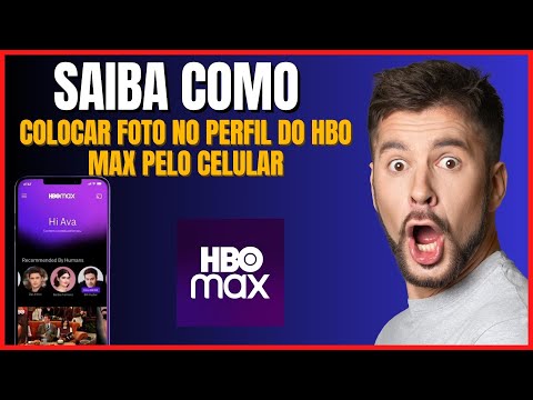 COMO COLOCAR FOTO NO PERFIL DO HBO MAX DO CELULAR