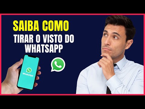 COMO TIRAR O VISTO DO WHATSAPP #W4