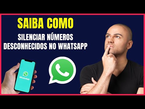 COMO SILENCIAR NUMEROS DESCONHECIDOS NO WHATSAPP #W4