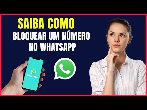 COMO BLOQUEAR UM NUMERO NO WHATSAPP #W4
