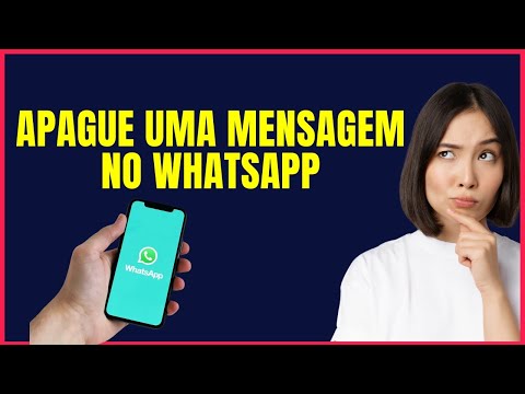 COMO APAGAR UMA MESNAGEM NO WHATSAPP #W4