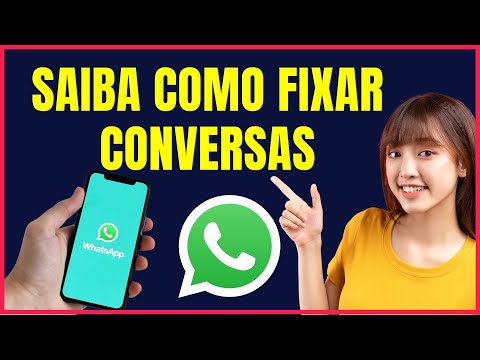 COMO FIXAR CONVERSA NO WHATSAPP #W4
