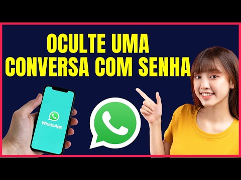 COMO OCULTAR COM SENHA UMA CONVERSA NO WHATSAPP #W4