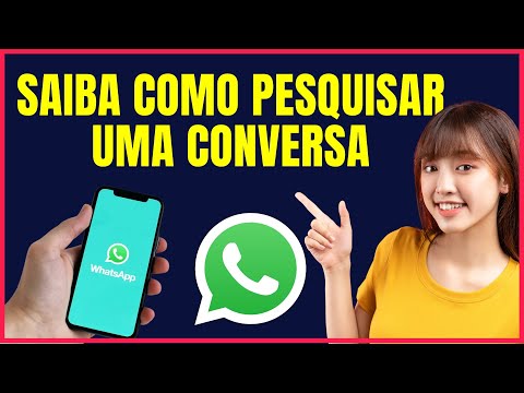 COMO PESQUISAR CONVERSA NO WHATSAPP #W4