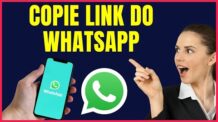 COMO COPIAR LINK DO WHATSAPP #W4